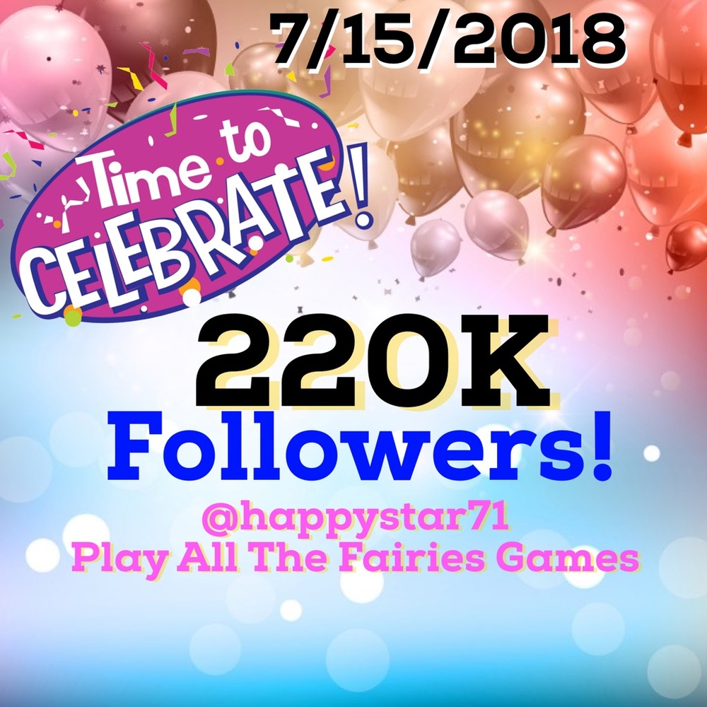 🎉✨210K FOLLOWERS CELEBRATION🎉⭐️